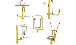 Zestaw siłowni plenerowej SET 6SET6