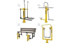 Zestaw siłowni zewnętrznej 4SET4