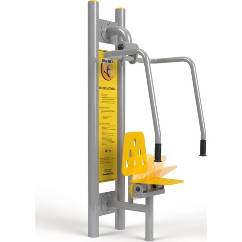 Uliczne urządzenie fitness dla osób niepełnosprawnych Push Chair D01R+SI