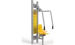 Uliczne urządzenie fitness dla osób niepełnosprawnych Push Chair D01R+SI