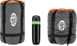 NC2008 SZARO-POMARAŃCZOWY ŚPIWÓR ROZMIAR L NILS CAMP