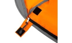 NC2008 SZARO-POMARAŃCZOWY ŚPIWÓR ROZMIAR L NILS CAMP