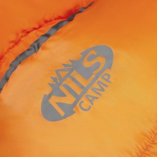 NC2008 SZARO-POMARAŃCZOWY ŚPIWÓR ROZMIAR L NILS CAMP