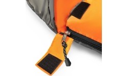 NC2008 SZARO-POMARAŃCZOWY ŚPIWÓR ROZMIAR L NILS CAMP