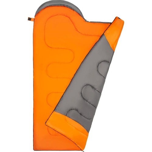 NC2008 SZARO-POMARAŃCZOWY ŚPIWÓR ROZMIAR L NILS CAMP