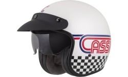 Kask motocyklowy Cassida Oxygen Rondo 2.0 Pearl White/Red/Blue/Black