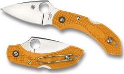 Nóż kieszonkowy Spyderco C28POR2 Dragonfly 2 - pomarańczowy