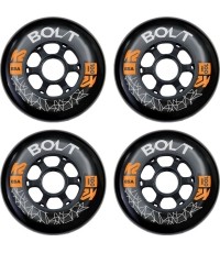Zapasowe kółka do rolek K2 Bolt, 100 mm - 4 szt.