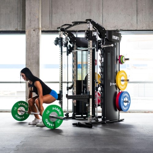 SIŁOWNIA WIELOFUNKCYJNA Z MASZYNĄ SMITH CYKLOP 10 PÓŁKOMERCYJNE HMS