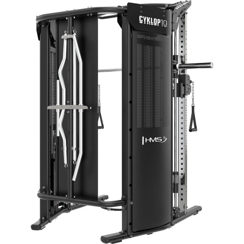 SIŁOWNIA WIELOFUNKCYJNA Z MASZYNĄ SMITH CYKLOP 10 PÓŁKOMERCYJNE HMS