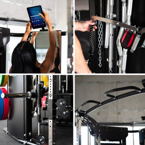 SIŁOWNIA WIELOFUNKCYJNA Z MASZYNĄ SMITH CYKLOP 10 PÓŁKOMERCYJNE HMS