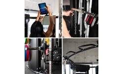 SIŁOWNIA WIELOFUNKCYJNA Z MASZYNĄ SMITH CYKLOP 10 PÓŁKOMERCYJNE HMS