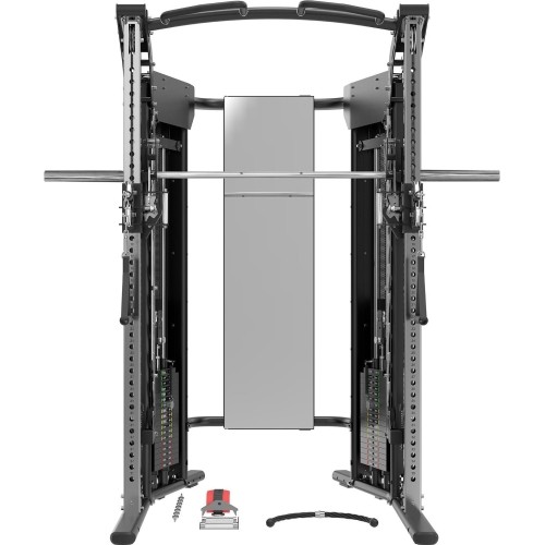 SIŁOWNIA WIELOFUNKCYJNA Z MASZYNĄ SMITH CYKLOP 10 PÓŁKOMERCYJNE HMS