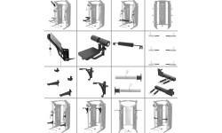 SIŁOWNIA WIELOFUNKCYJNA Z MASZYNĄ SMITH CYKLOP 10 PÓŁKOMERCYJNE HMS
