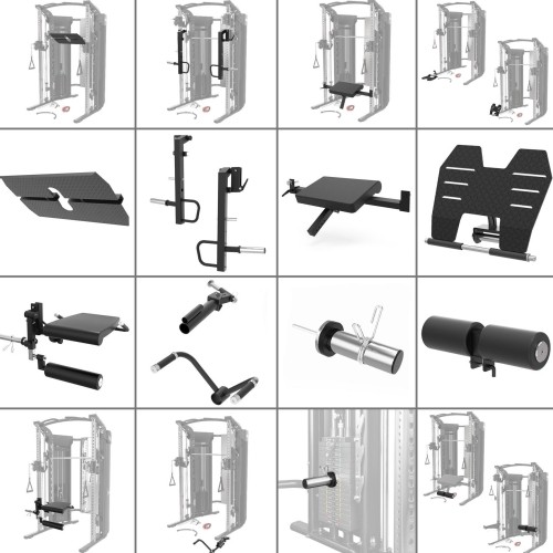 SIŁOWNIA WIELOFUNKCYJNA Z MASZYNĄ SMITH CYKLOP 10 PÓŁKOMERCYJNE HMS