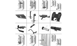 SIŁOWNIA WIELOFUNKCYJNA Z MASZYNĄ SMITH CYKLOP 10 PÓŁKOMERCYJNE HMS