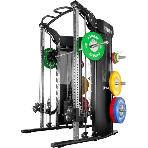 SIŁOWNIA WIELOFUNKCYJNA Z MASZYNĄ SMITH CYKLOP 10 PÓŁKOMERCYJNE HMS