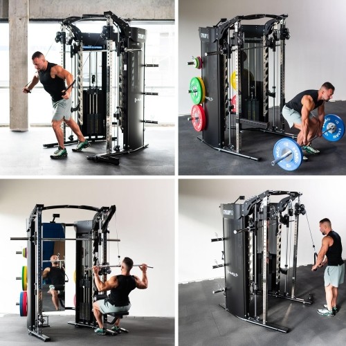 SIŁOWNIA WIELOFUNKCYJNA Z MASZYNĄ SMITH CYKLOP 10 PÓŁKOMERCYJNE HMS