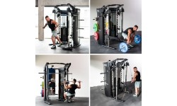 SIŁOWNIA WIELOFUNKCYJNA Z MASZYNĄ SMITH CYKLOP 10 PÓŁKOMERCYJNE HMS