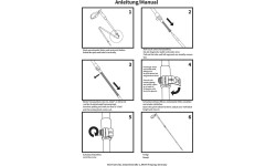 Aluminiowe kije trekkingowe FoxOutdoor Haidel