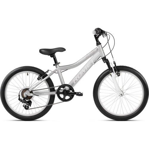 Dviratis Romet Jolene 20 KID 2 2024 szaro-różowy