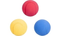 YATE Ball SOFT piankowa piłka 7 cm - żółta