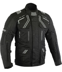 Męska kurtka moto Bos Temper - Black