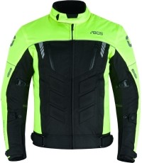 Męska kurtka motocyklowa BOS/WD Motorsports Vegas 1.0 - Neon