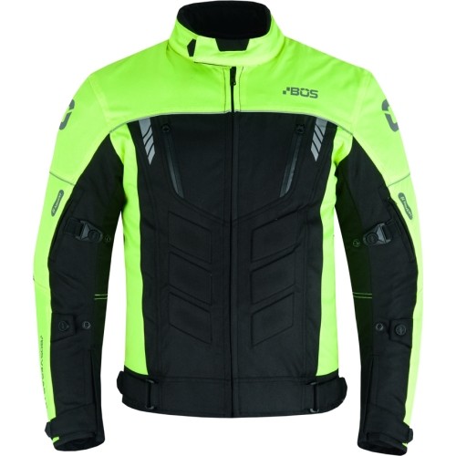 Męska kurtka motocyklowa BOS/WD Motorsports Vegas 1.0 - Neon