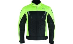 Męska kurtka motocyklowa BOS/WD Motorsports Vegas 1.0 - Neon