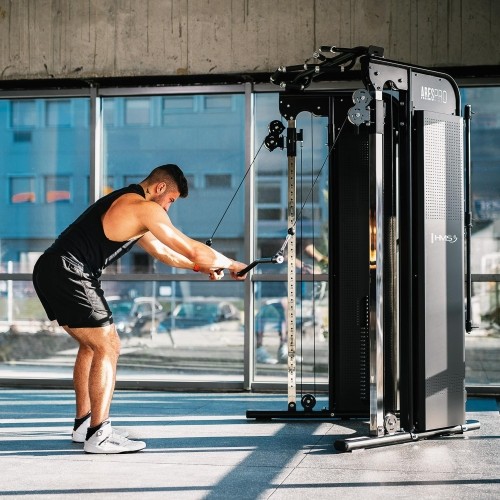 TRENAŻER FUNKCJONALNY Z PODWÓJNYM STOSEM OBCIĄŻNIKÓW ARES PRO COMMERCIAL HMS