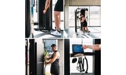 TRENAŻER FUNKCJONALNY Z PODWÓJNYM STOSEM OBCIĄŻNIKÓW ARES PRO COMMERCIAL HMS