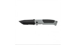 Walther PDP Tanto gray-black knife, serrated, s