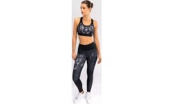 Damski biustonosz sportowy Venum Tiger - czarny/srebrny