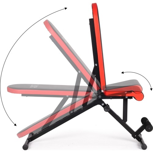 Ławeczka do ćwiczeń skośna ławka treningowa regulowana