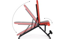 Ławeczka do ćwiczeń skośna ławka treningowa regulowana