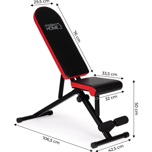 Ławeczka do ćwiczeń skośna ławka treningowa regulowana