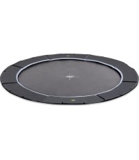 EXIT Dynamiczna trampolina sportowa naziemna ø305cm - czarna