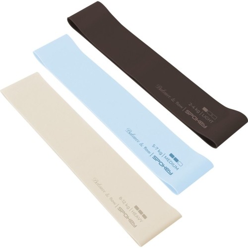 Zestaw 3 mini taśm oporowych Spokey FLEX SET