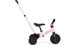 Rower trójkołowy biegowy 2w1 rączka do prowadzenia
