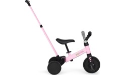 Rower trójkołowy biegowy 2w1 rączka do prowadzenia