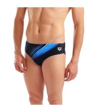 M Light Swim Briefs Black-Multi 100 - 550
