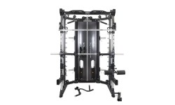Wielofunkcyjna maszyna Smitha Pivot Fitness FSM-400 Functional Smith Machine, czarna