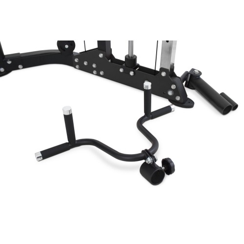 Wielofunkcyjna maszyna Smitha Pivot Fitness FSM-400 Functional Smith Machine, czarna