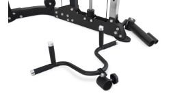 Wielofunkcyjna maszyna Smitha Pivot Fitness FSM-400 Functional Smith Machine, czarna