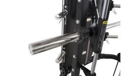 Wielofunkcyjna maszyna Smitha Pivot Fitness FSM-400 Functional Smith Machine, czarna