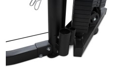Wielofunkcyjna maszyna Smitha Pivot Fitness FSM-400 Functional Smith Machine, czarna