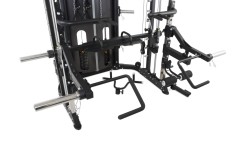 Funkcjonalna maszyna Smitha Pivot Fitness FSM-400 czarna - pełne opcje