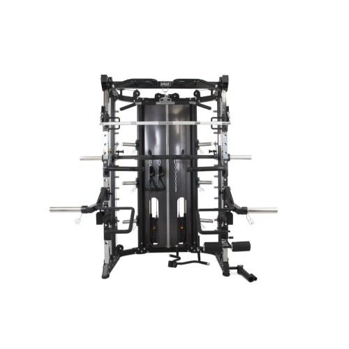 Funkcjonalna maszyna Smitha Pivot Fitness FSM-400 czarna - pełne opcje