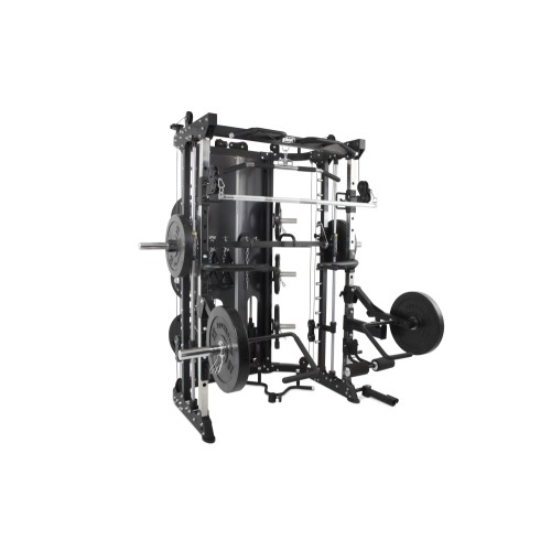 Funkcjonalna maszyna Smitha Pivot Fitness FSM-400 czarna - pełne opcje